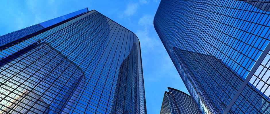 Fachadas de edificios de oficinas